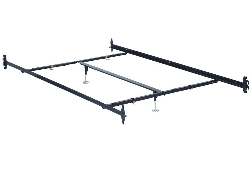 Frame Metal Queen Rail with Center Support - West Jordan - Taylorsville